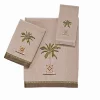 Avanti Banana Palm Embroidered Fingertip Towel
