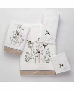 Avanti Colibri Embroidered Bath Towel