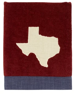 Avanti Texas Star Map Hand Towel