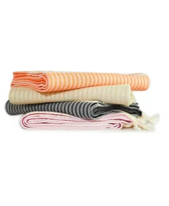 Linum Home Xe Herringbone Pestemal Beach Towel