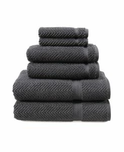 Linum Home Rringbone 6-Pc. Towel Set