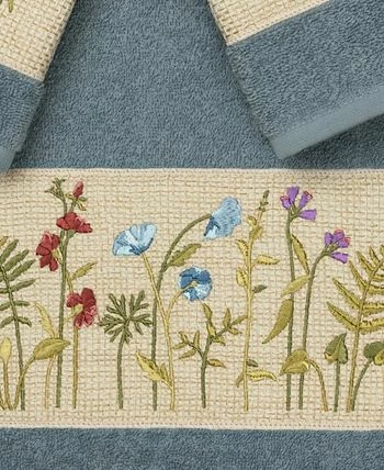 Linum Home Serenity 3-Pc. Embellished Towel Set - Image 2