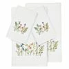 Linum Home Turkish Cotton Serenity 4-Pc. Embellished Towel Set