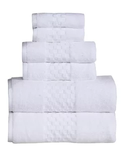 FEATHER & STITCH, NY Eather And Stitch Luna 6-Pc. Towel Set