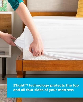 Linenspa 5Tight Five-Sided Mattress Protector, California King - Image 3
