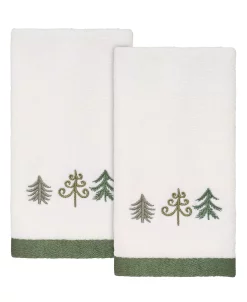 Avanti Christmas Trees Fingertip Towels, 2 Piece
