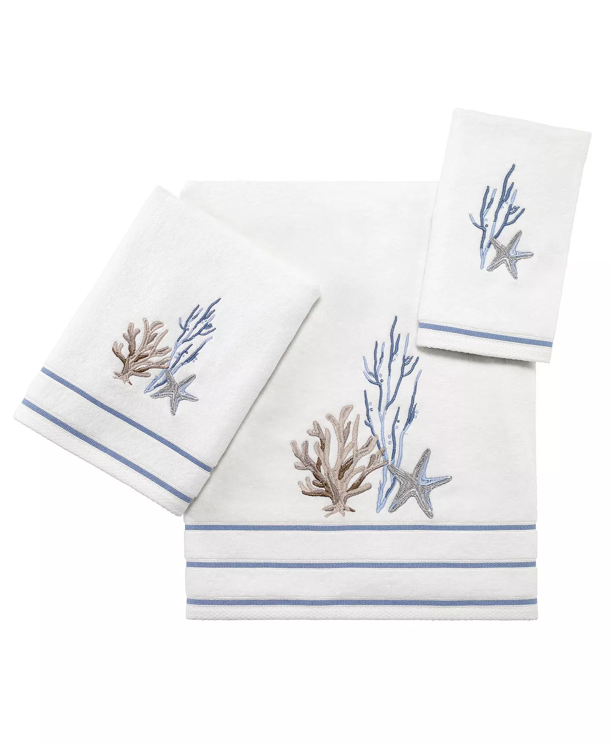 Avanti Bstract Coastal Bath Towel - Image 2
