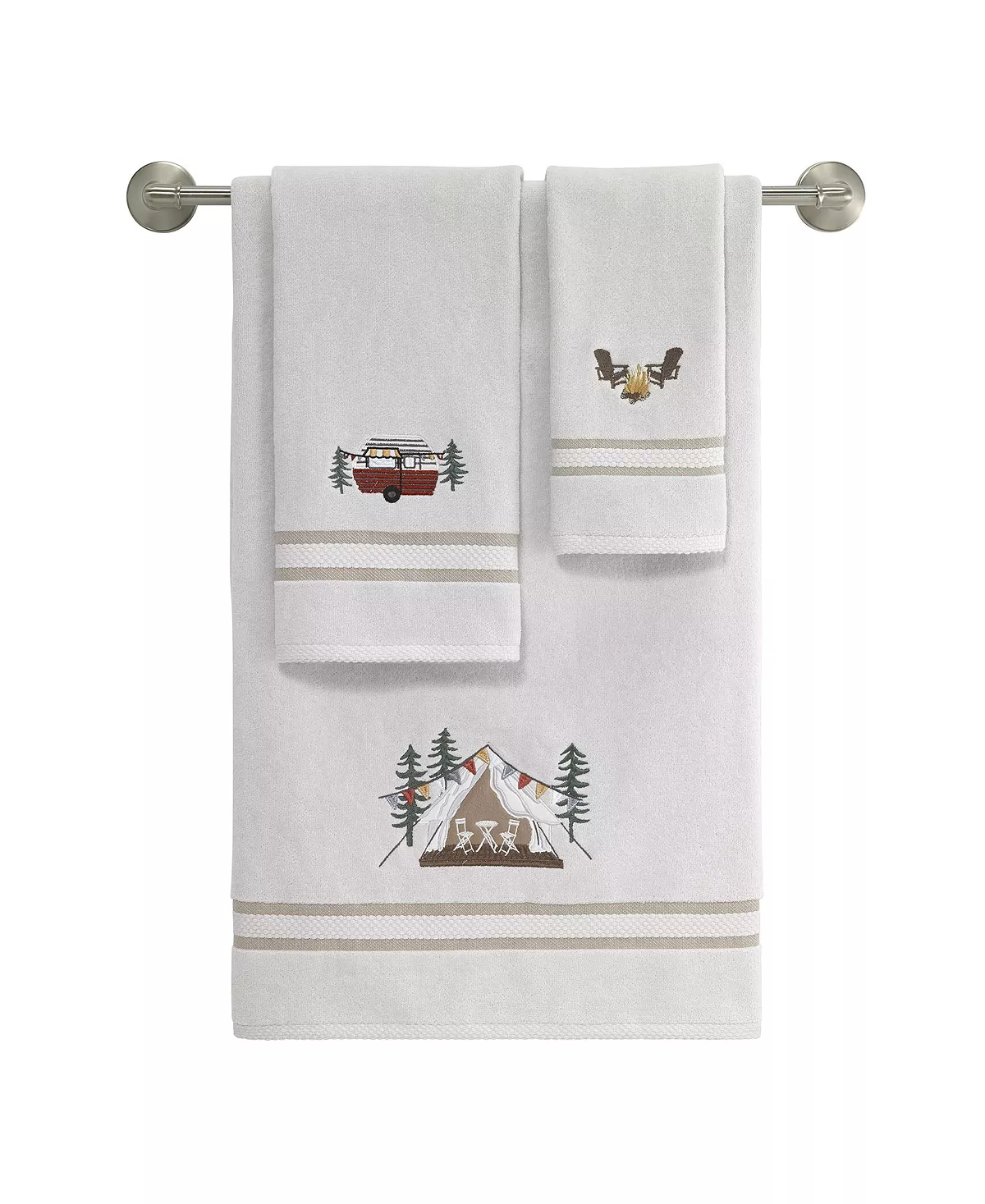 Avanti Gone Glamping Bath Towel, 27 X 52 - Image 3