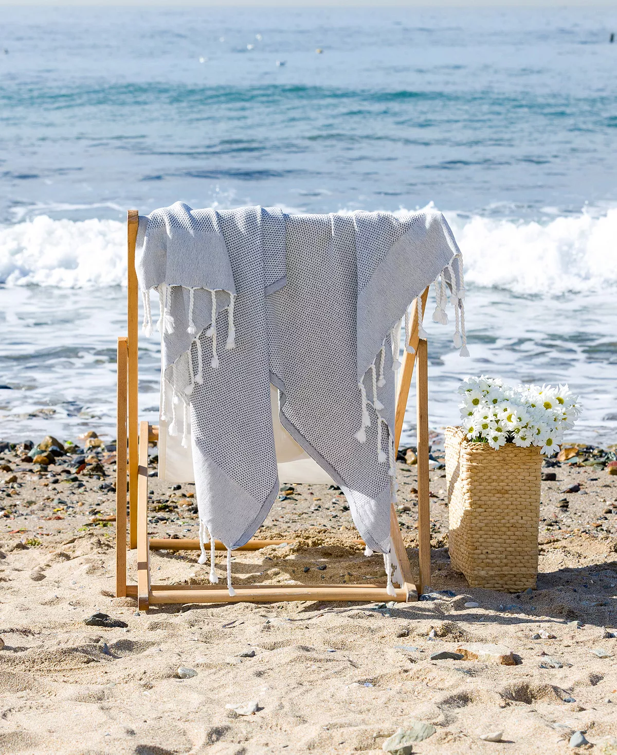 Linum Home Textiles Turkish Cotton Fun In Paradise Pestemal Beach Towel 6 Linum Home Textiles Turkish Cotton Fun In Paradise Pestemal Beach Towel - Image 6