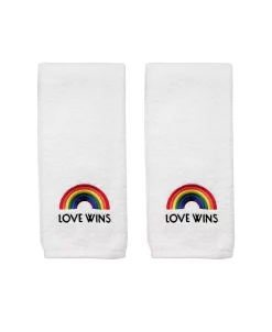 Avanti Love Wins Hand Towel Set, 2 Piece