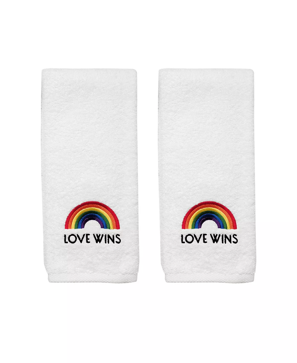 Avanti Love Wins Hand Towel Set, 2 Piece