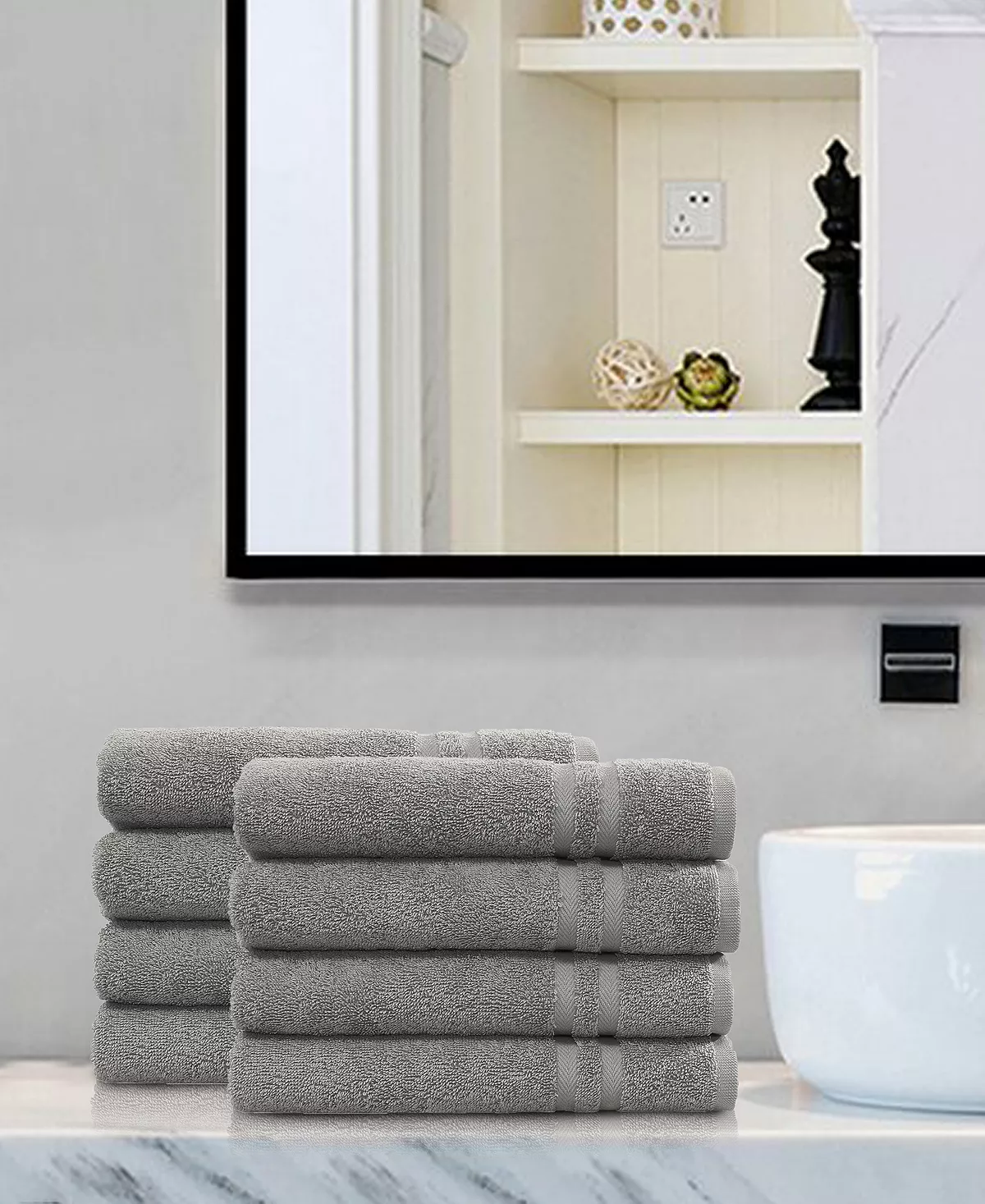 Linum Home Denzi 8-Pc. Hand Towel Set - Image 3