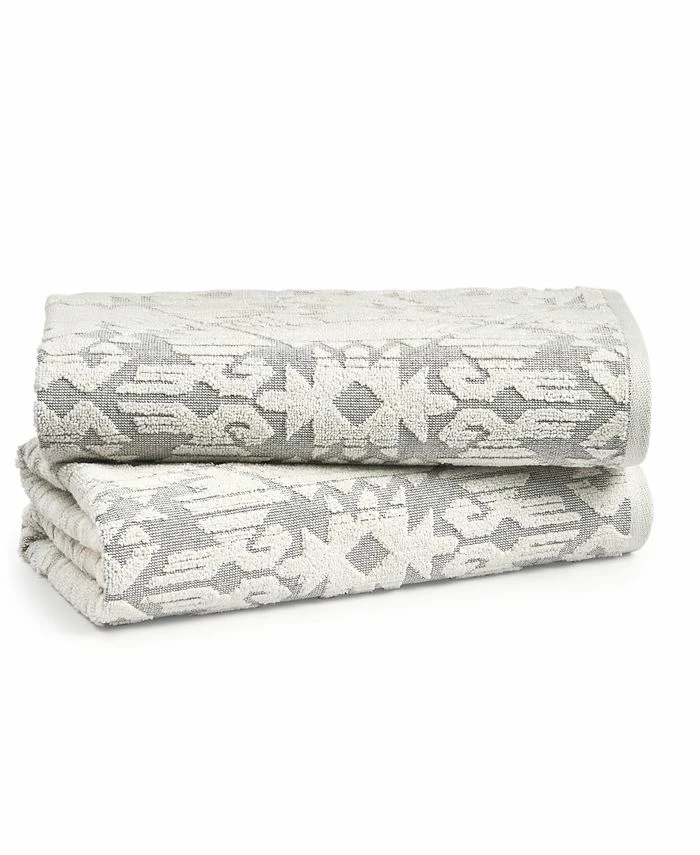 For Hotel Collection Mojave 2-Pc. Flatweave Towel Bundle, Created For Macy's