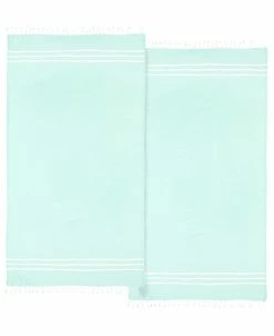 Linum Home Textiles Alara Pestemal Pack Of 2 100% Turkish Cotton Beach Towel