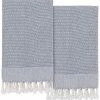Linum Home Textiles Fun In Paradise Pestemal Pack Of 2 100% Turkish Cotton Beach Towel