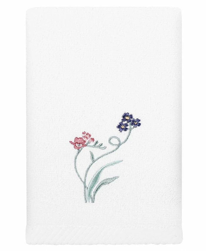 Linum Home Textiles Turkish Cotton Stella Embellished Towel Set, 3 Piece - Image 4