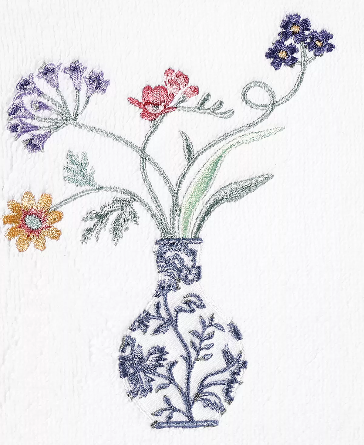 Linum Home Textiles Turkish Cotton Stella Embellished Towel Set, 3 Piece - Image 8