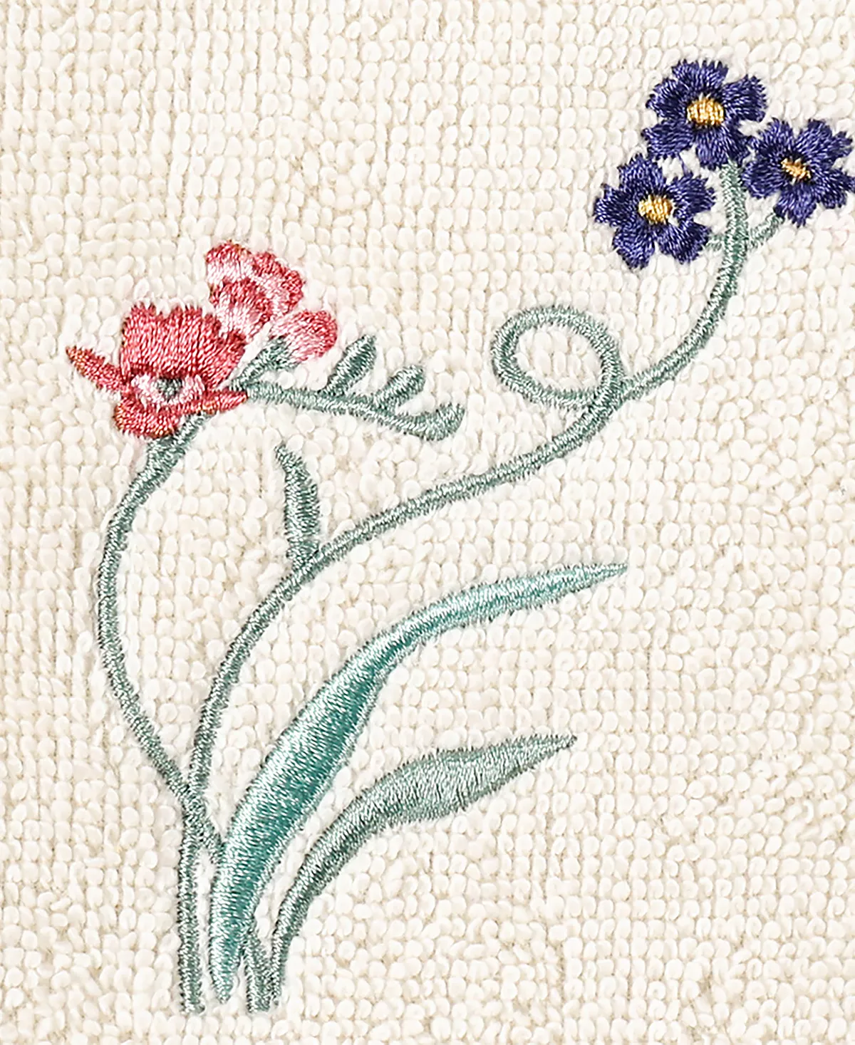 Linum Home Textiles Turkish Cotton Stella Embellished Towel Set, 3 Piece - Image 10