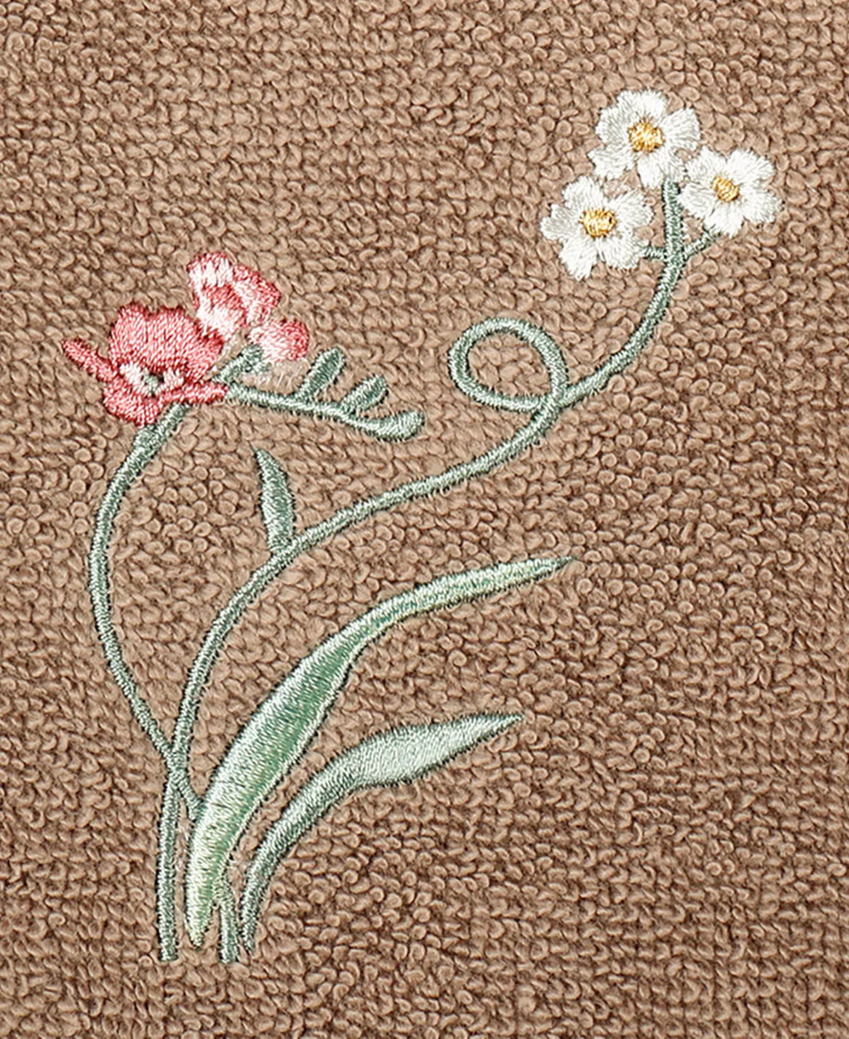 Linum Home Textiles Turkish Cotton Stella Embellished Towel Set, 3 Piece - Image 11