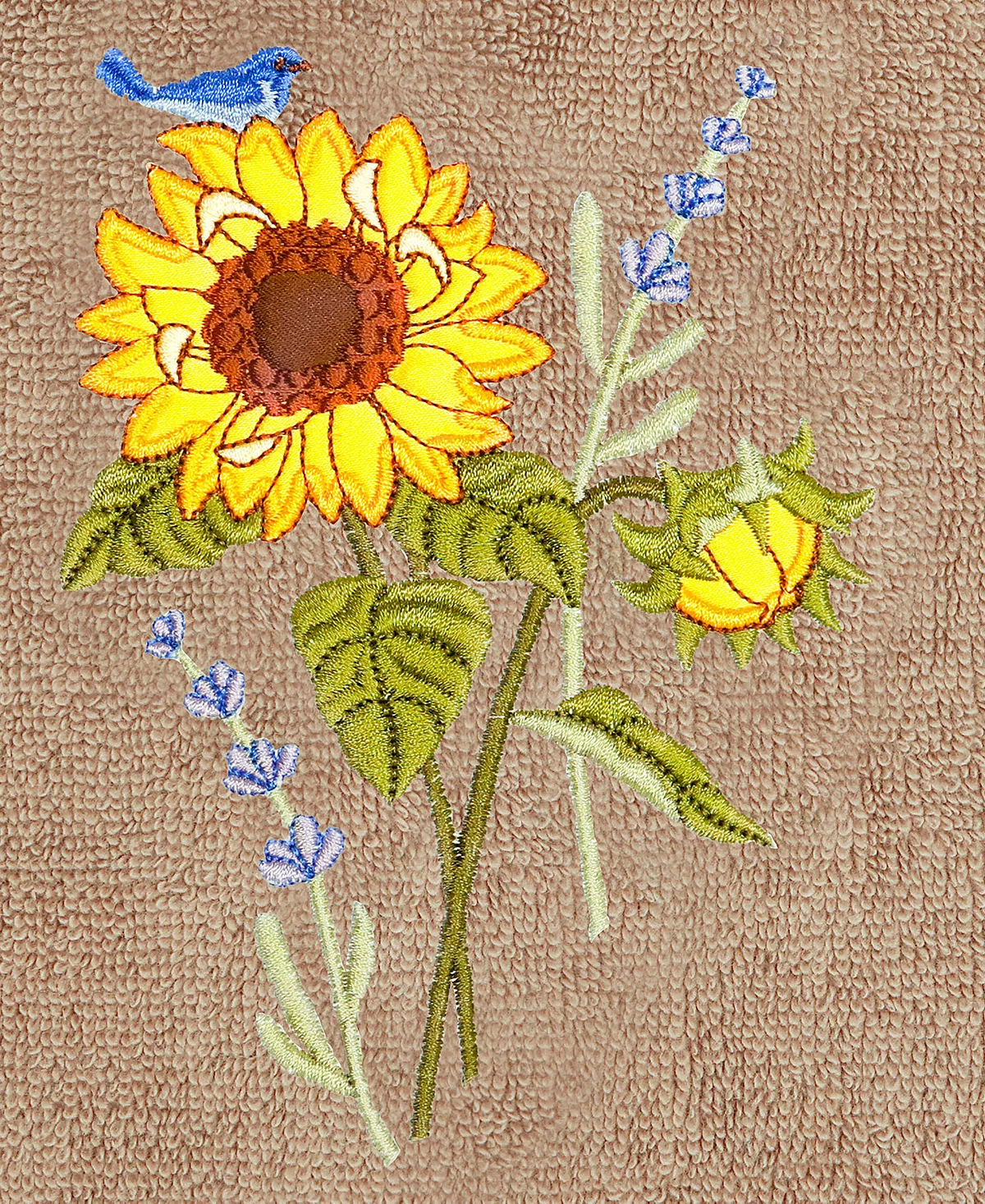 Linum Home Textiles Turkish Cotton Girasol Embellished Towel Set, 3 Piece - Image 11