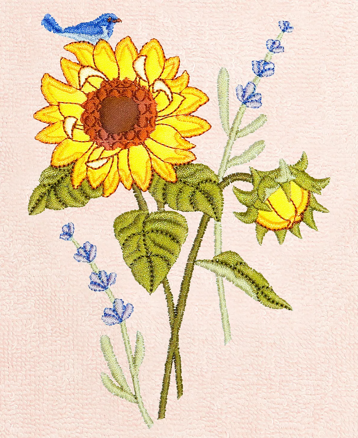 Linum Home Textiles Turkish Cotton Girasol Embellished Hand Towel Set, 2 Piece - Image 8