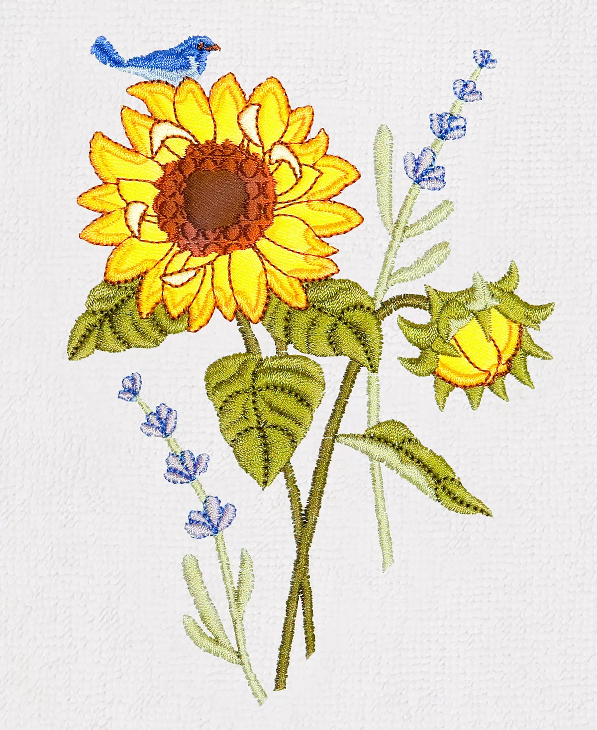 Linum Home Textiles Turkish Cotton Girasol Embellished Hand Towel Set, 2 Piece - Image 11