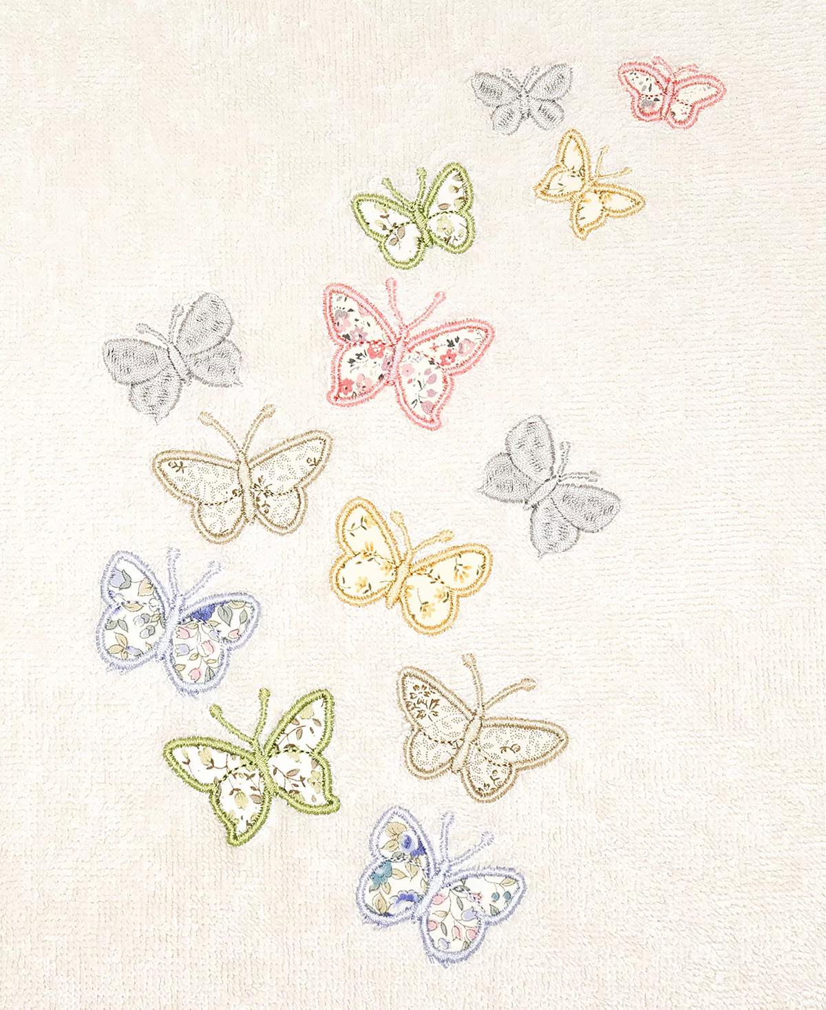 Linum Home Textiles Turkish Cotton Mariposa Embellished Bath Towel Set, 2 Piece 6 Linum Home Textiles Turkish Cotton Mariposa Embellished Bath Towel Set, 2 Piece - Image 6