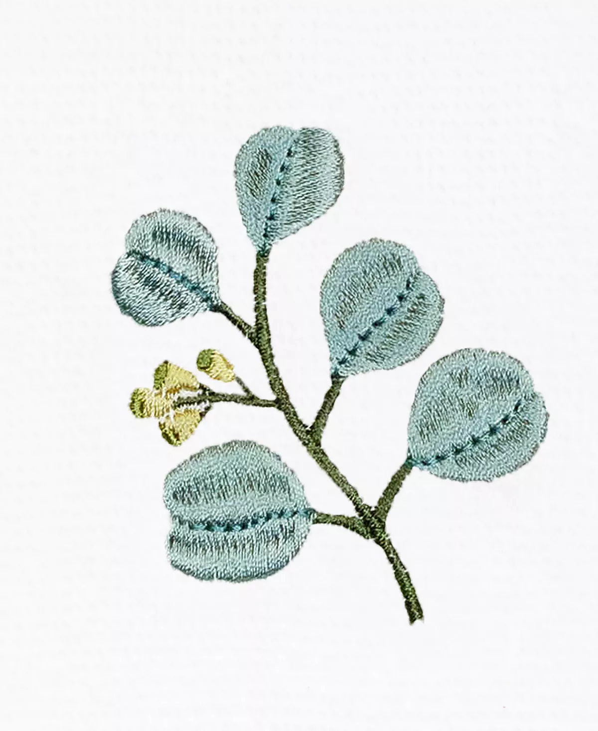 Linum Home Textiles Turkish Cotton Botanica Embellished Towel Set, 3 Piece - Image 6