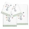 Linum Home Textiles Turkish Cotton Stella Embellished Towel Set, 4 Piece