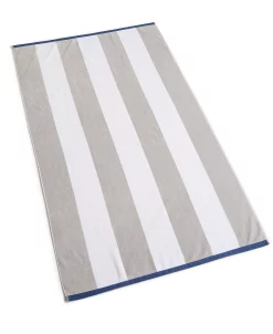 Charter Club Resort Cabana Stripe Beach Towel, Created For Macy's