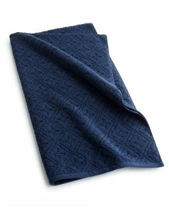 Hotel Collection Micro Cotton Sculpted Tonal Tile Bath Towel, 30 X 56, Created For Macy's