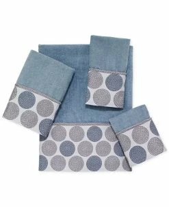 Avanti Dotted Circles Hand Towel