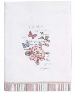 Avanti Butterfly Garden Bath Towel