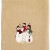 Avanti Snowman Gathering Bath Towel